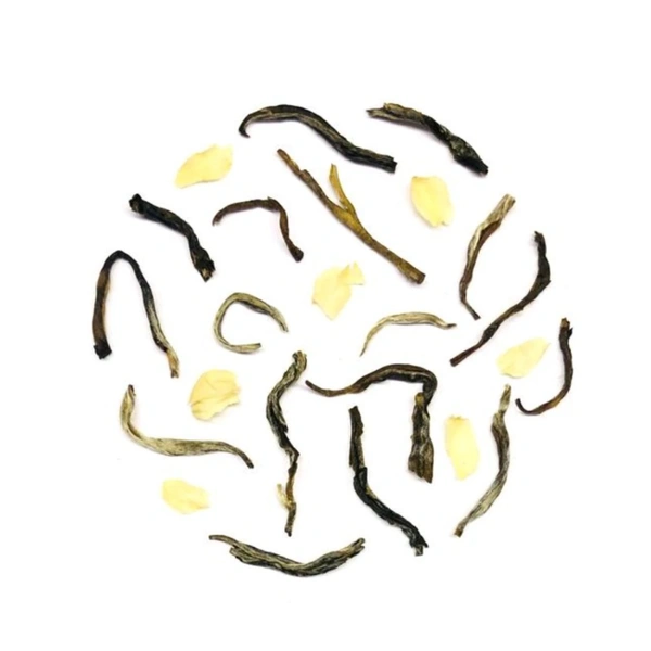Thea Jasmine Green Tea - 100 GM, Prepare 180 ML Water, boil at 90°C, add Thea Tea 1 Teaspoon, brew for 2-3 minutes, serve hot. You can add honey if required , Jasmine Flower and Whole Green Tea Leaves